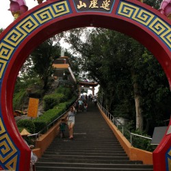 Entrance to a temple near Daxi